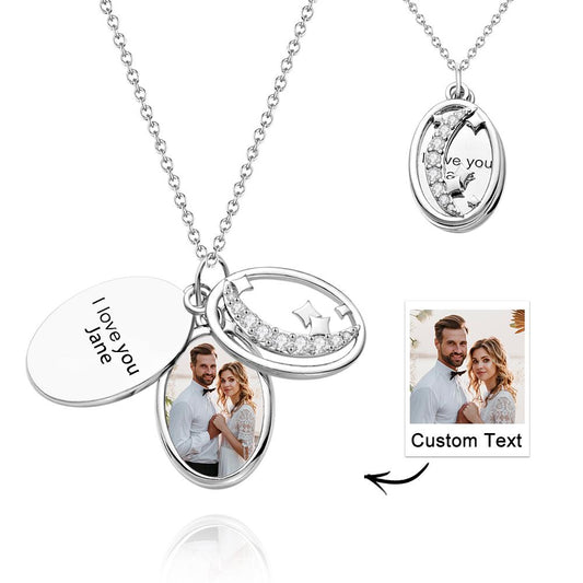 Personalized Engraved Multi-layer Star Rhinestone