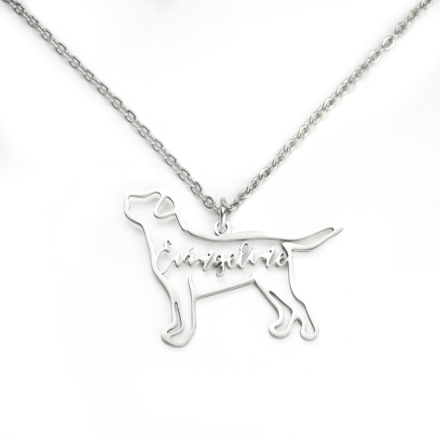 Personalized Dog Engraved Pet Memorial Charm