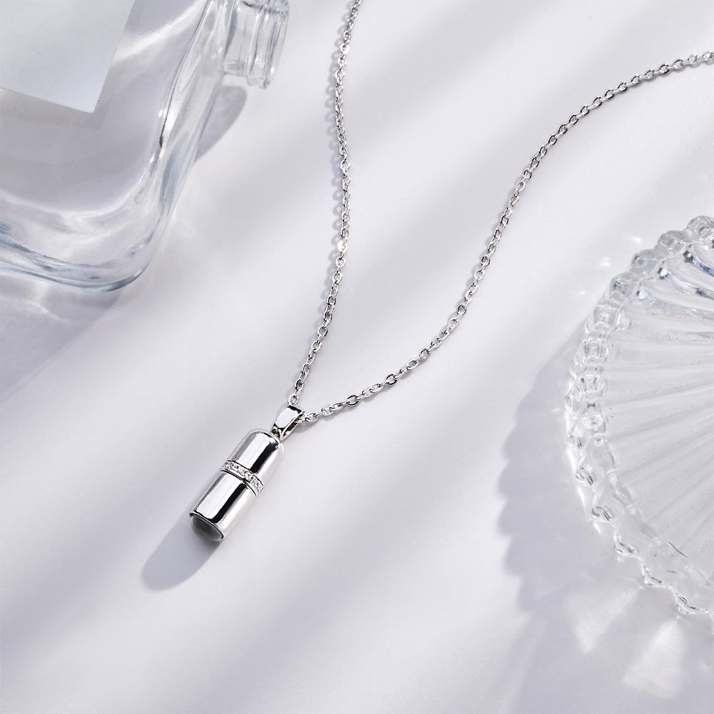 Personalized Creative Pill Projection Charm