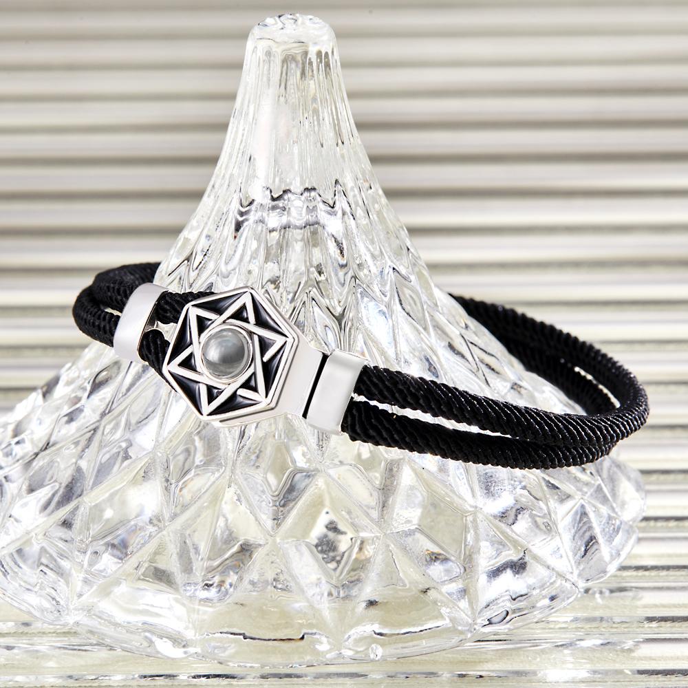 Personalized Hexagram Projection Charm