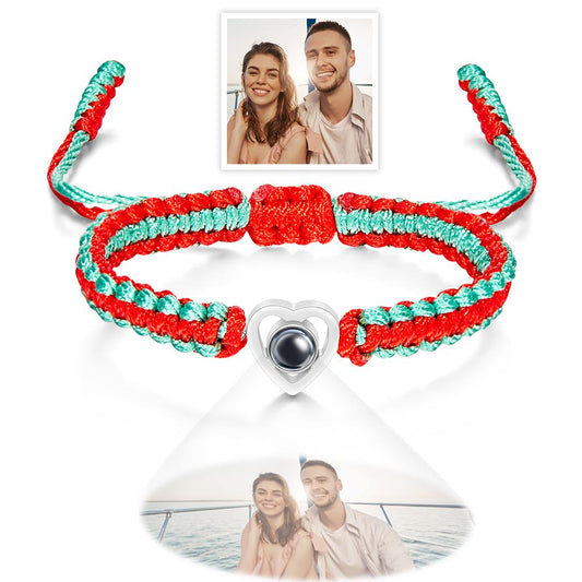Personalized Weave Heart-shaped Photo