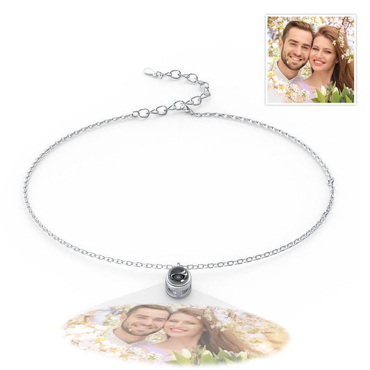 Personalized Minimalist Photo Projection Charm