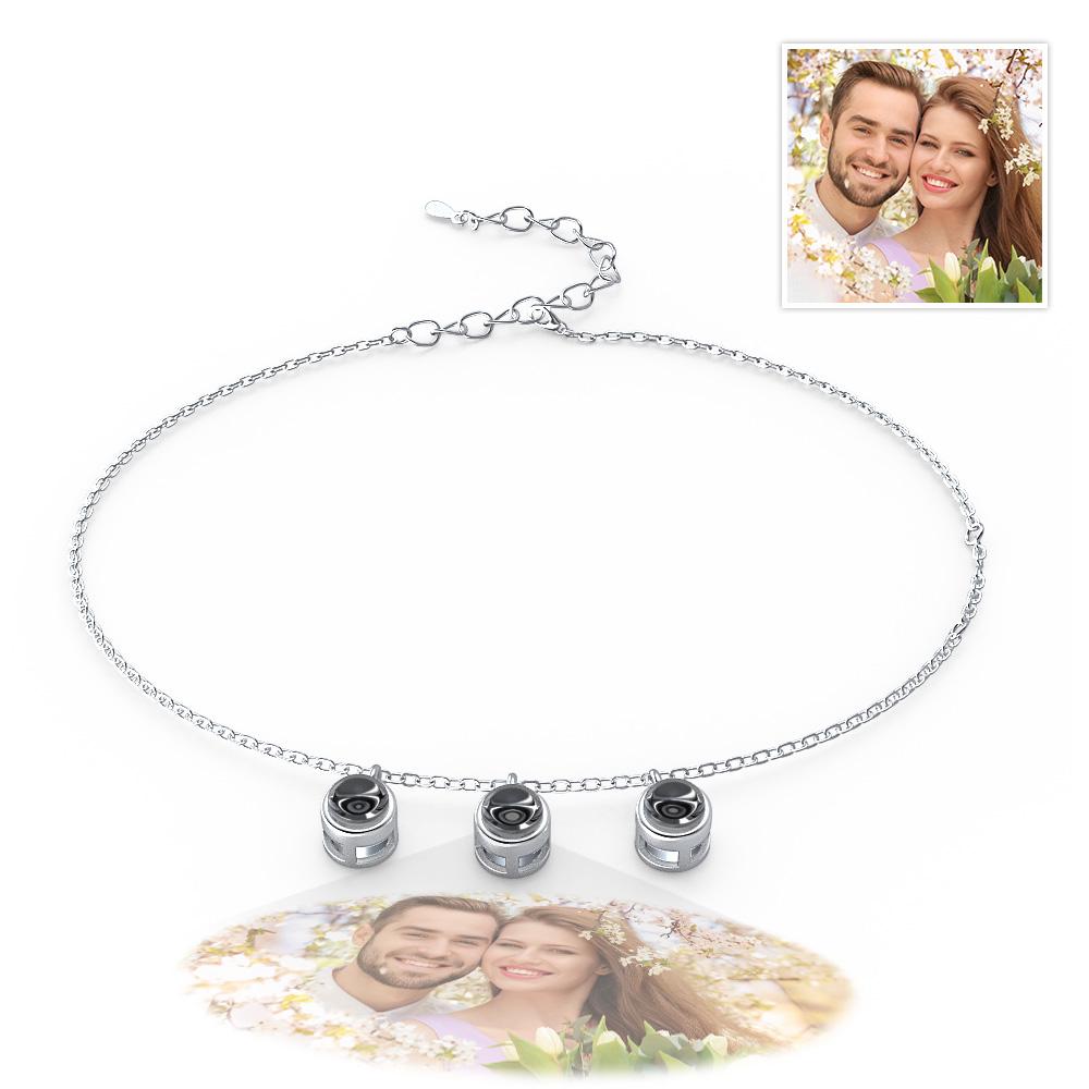 Personalized Minimalist Photo Projection Charm