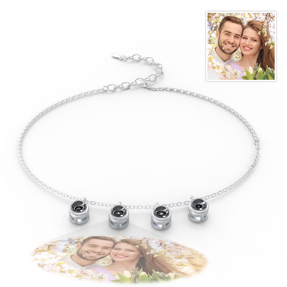 Personalized Minimalist Photo Projection Charm