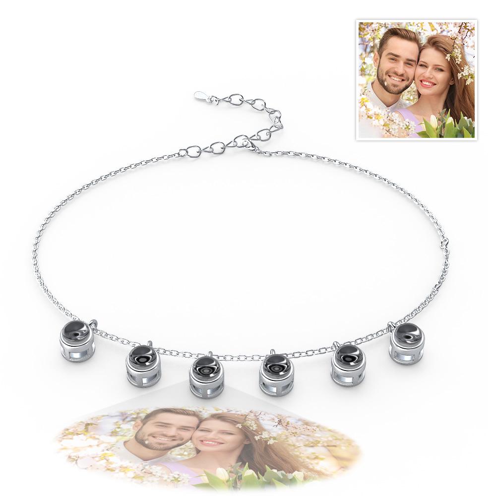 Personalized Minimalist Photo Projection Charm