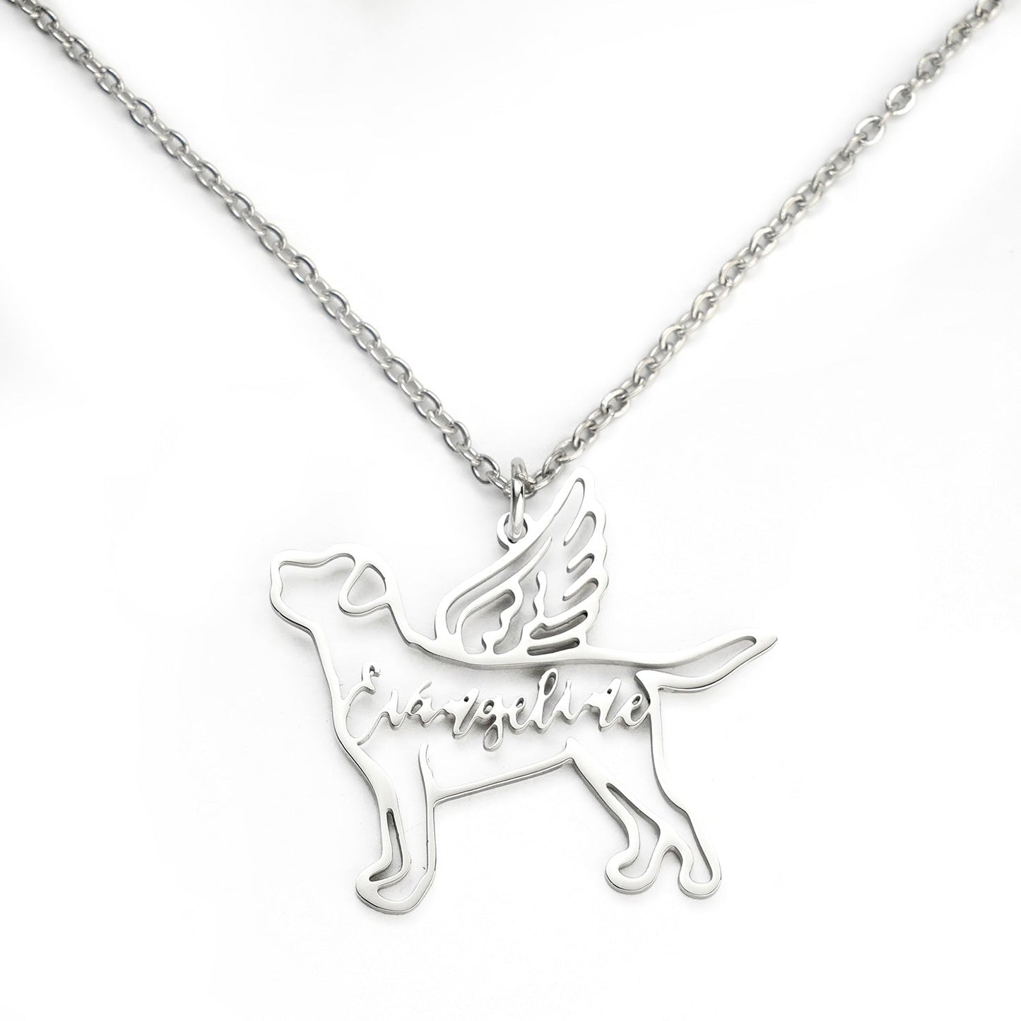 Personalized Dog Engraved Pet Memorial Charm