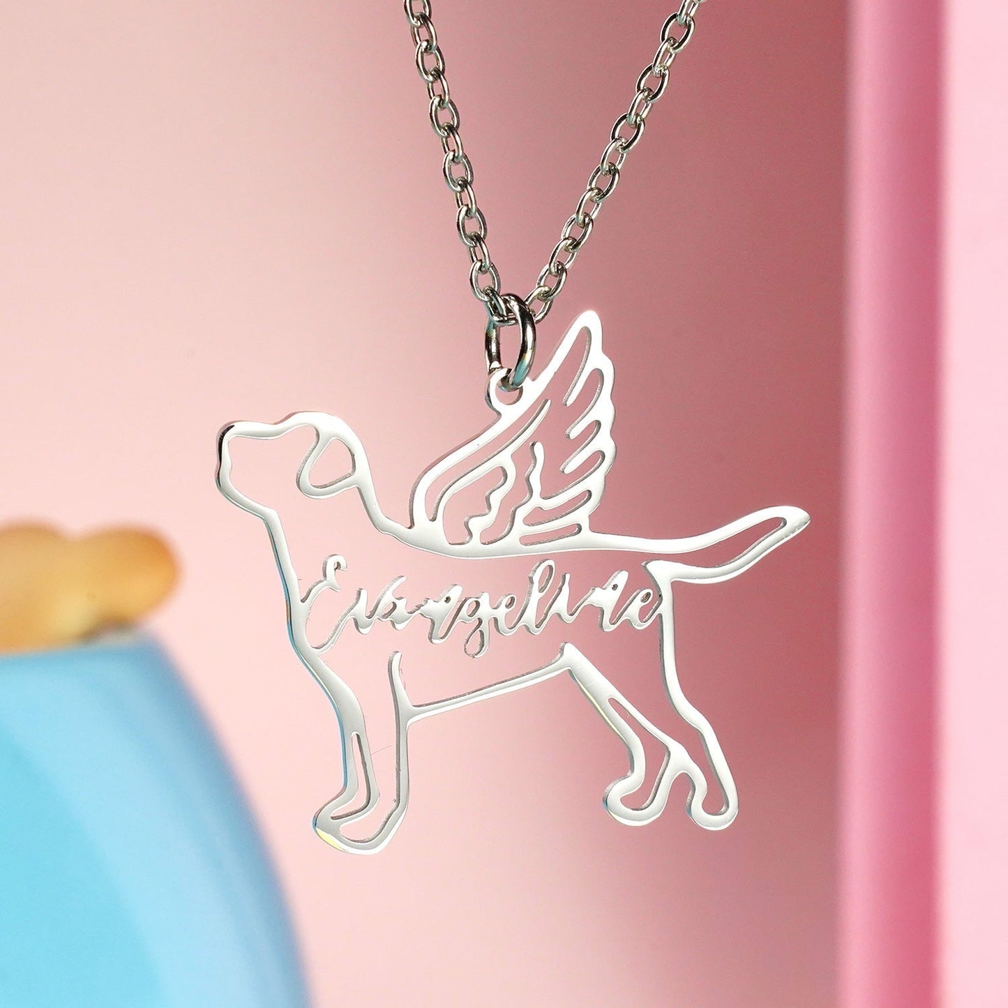 Personalized Dog Engraved Pet Memorial Charm