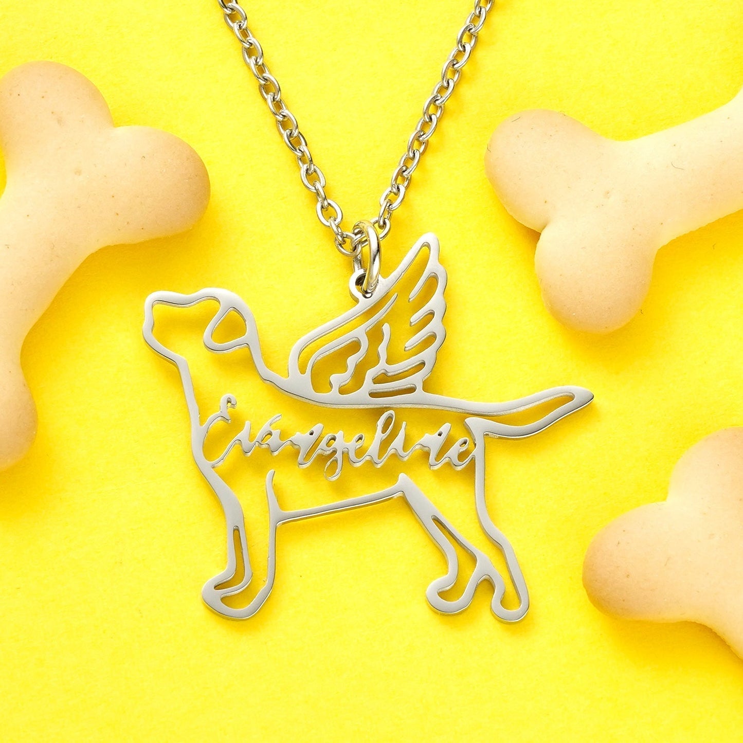 Personalized Dog Engraved Pet Memorial Charm