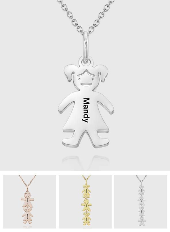 Personalized Child Name Engraved Charm