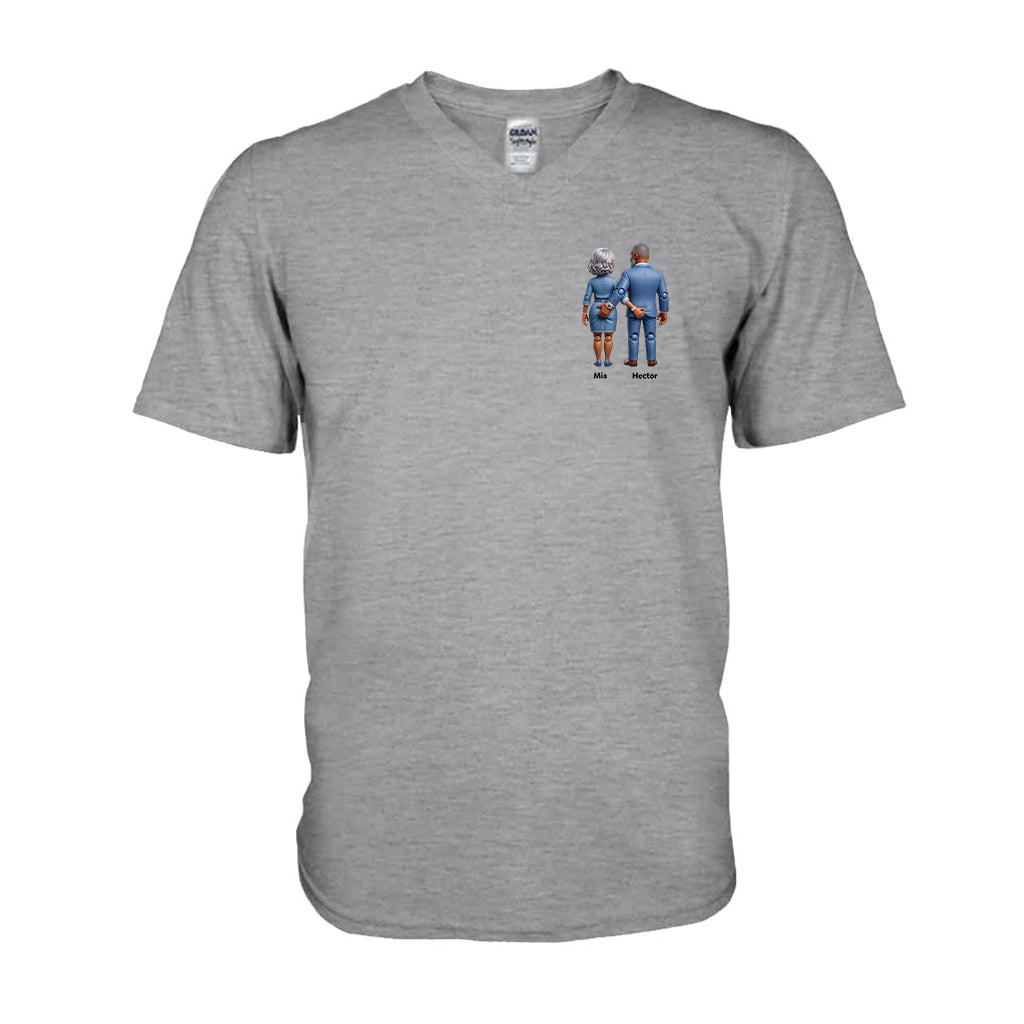 Annoying Each Other - Personalized Couple T-shirt And Hoodie