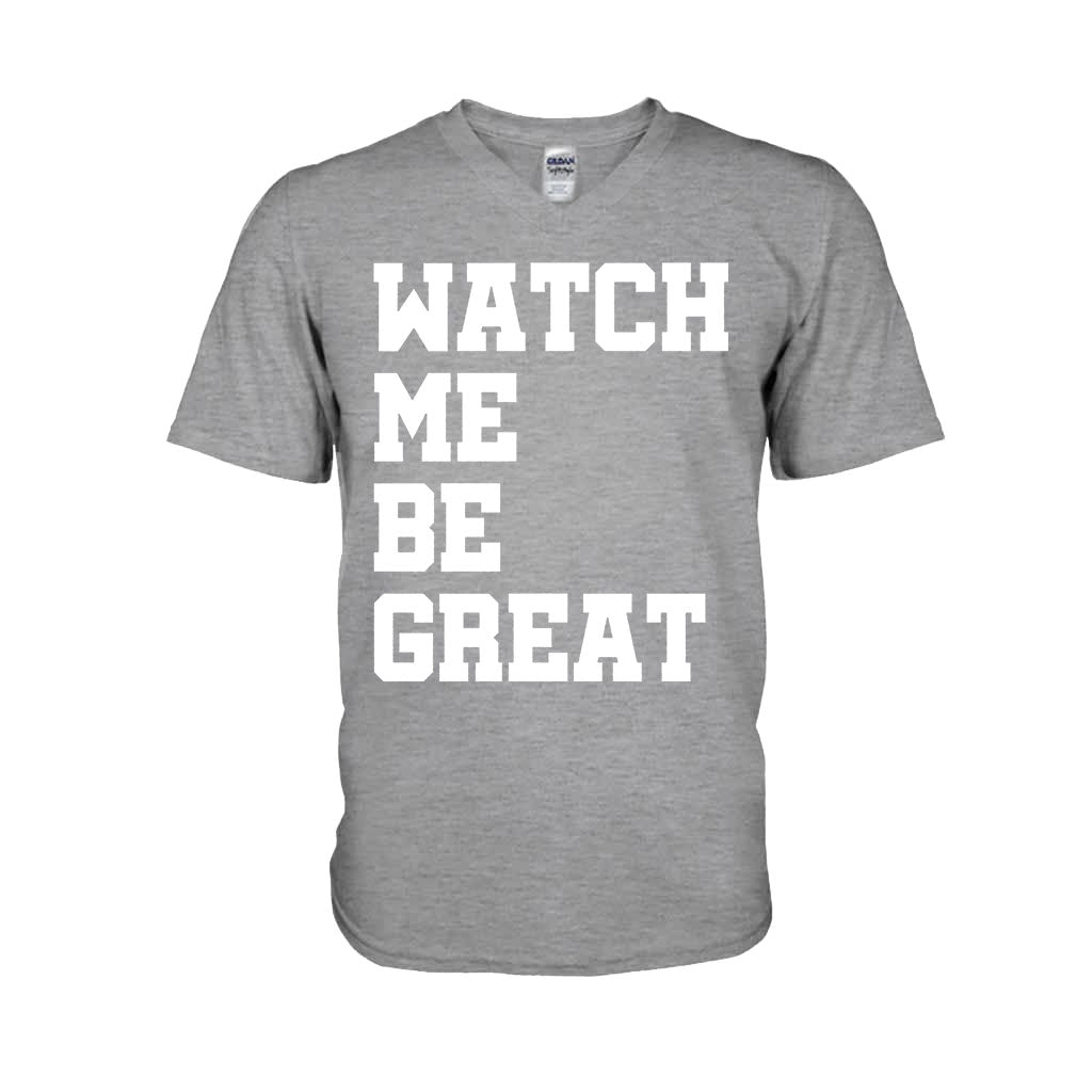 Watch Me Be Great - African American T-shirt and Hoodie 112021