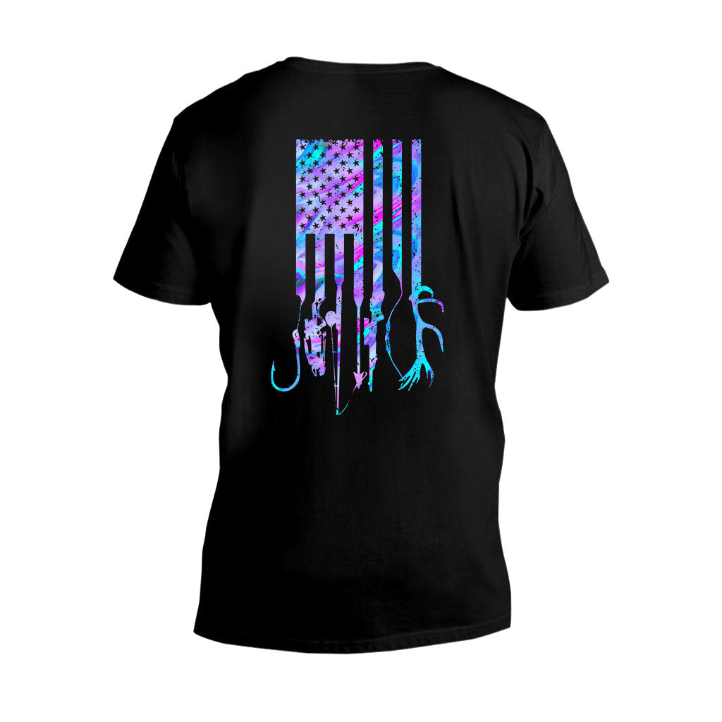 Love Fishing - Personalized Fishing T-shirt and Hoodie