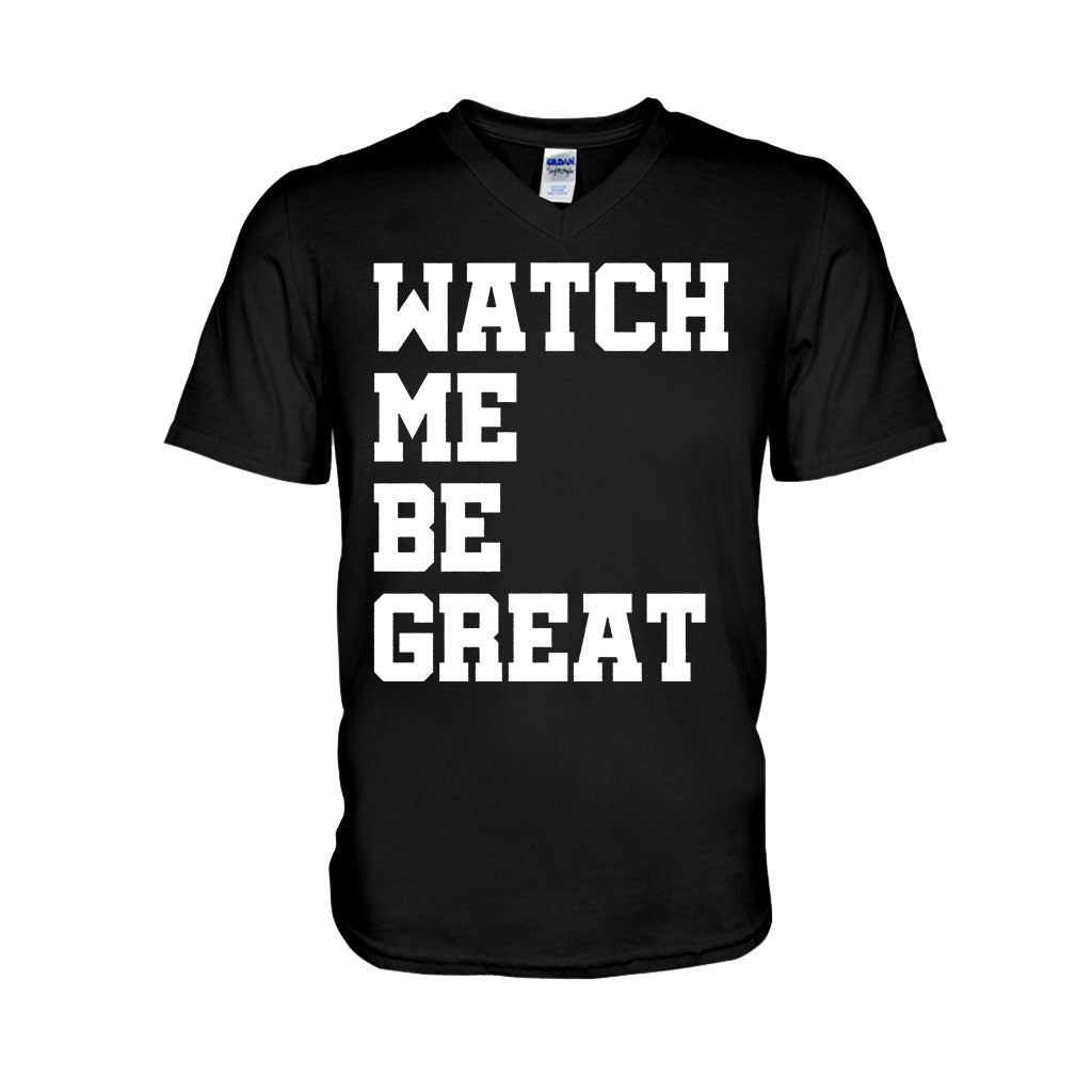 Watch Me Be Great - African American T-shirt and Hoodie 112021