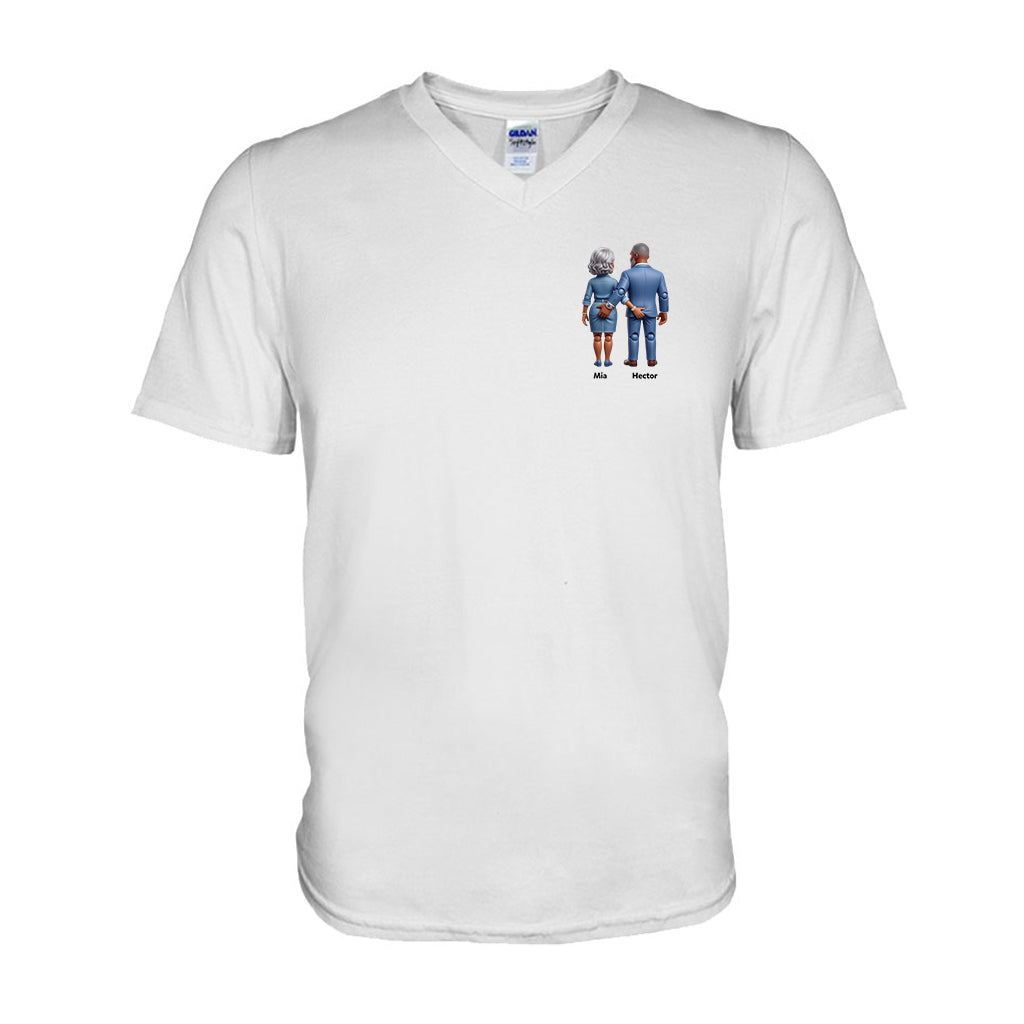 Annoying Each Other - Personalized Couple T-shirt And Hoodie
