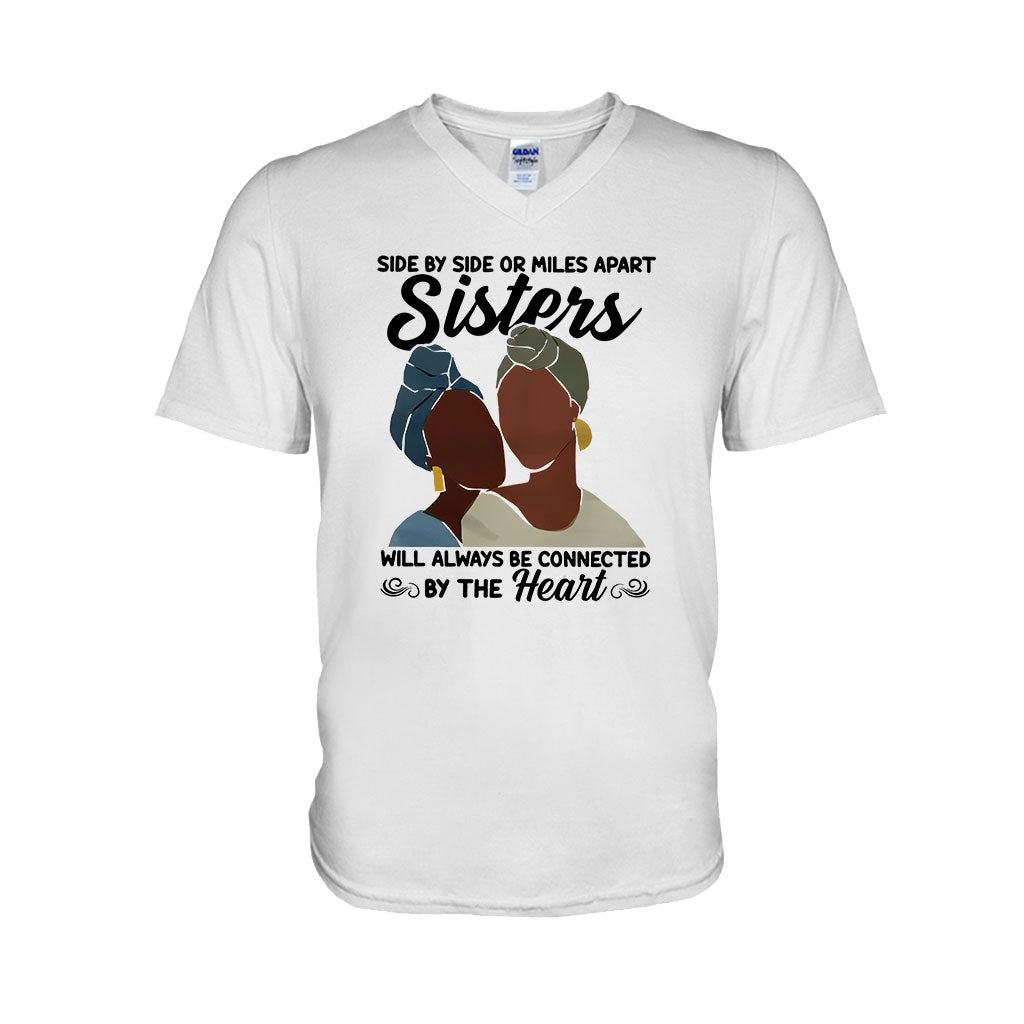 Sisters - Personalized African American T-shirt and Hoodie 1121