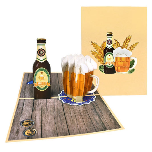 Pop Up Beer - Beer Dad Card