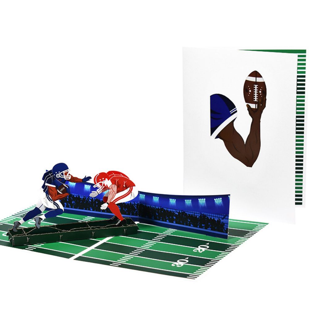 Pop Up Football - Football 3D Pop Up Card Football