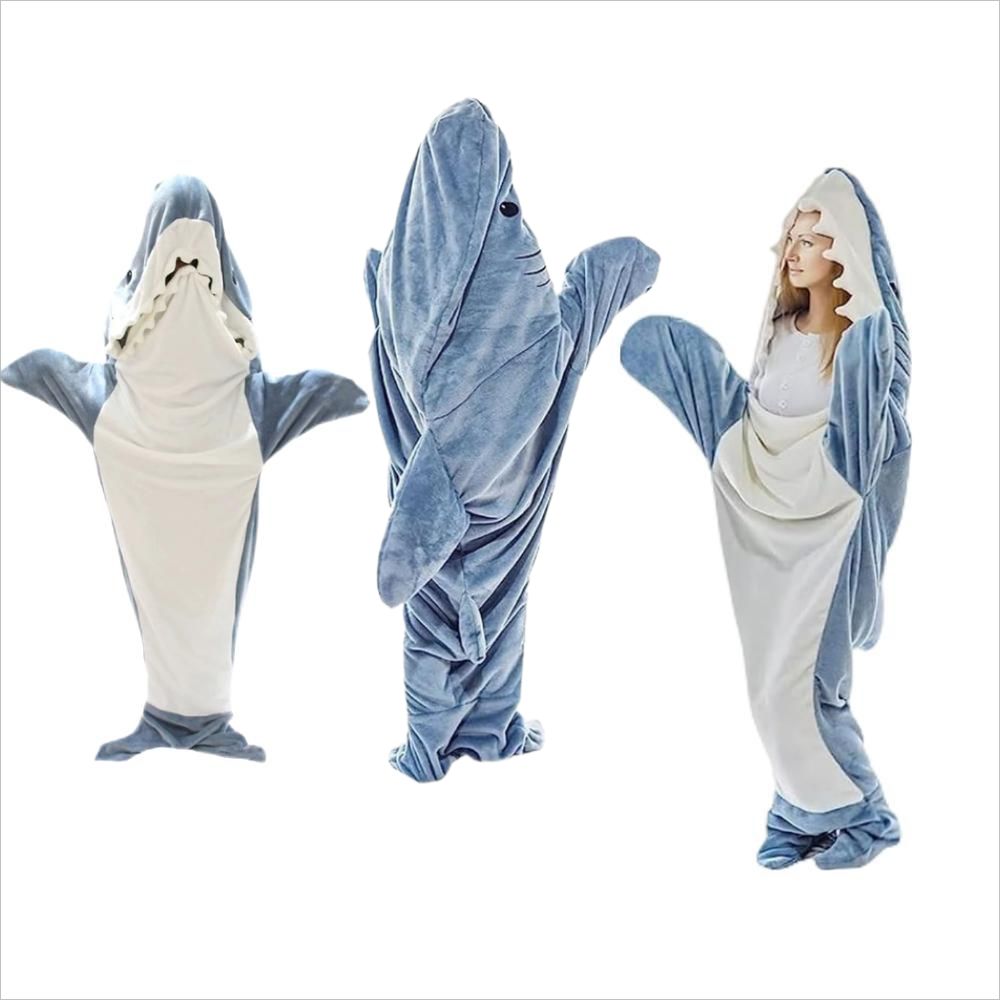 Wearable Shark - Shark Blanket Hoodie