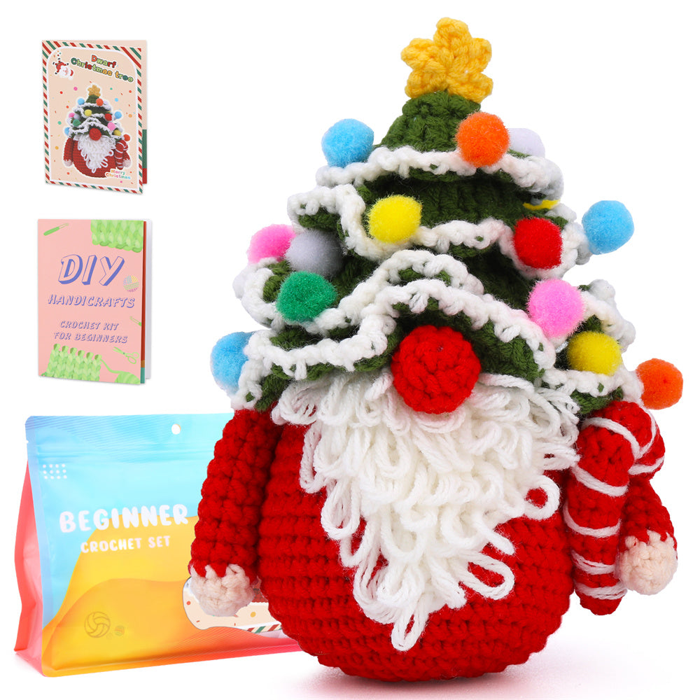 Red Grome - Crochet Kit for Beginners