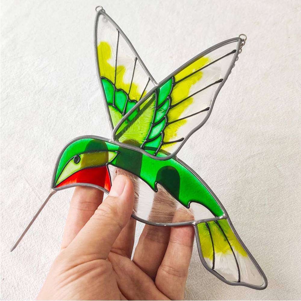 Stainglass Hummingbird