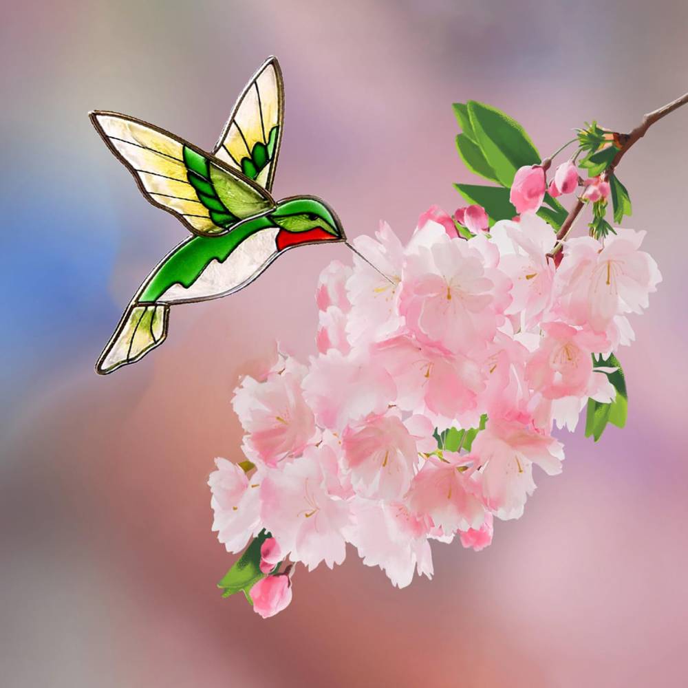 Stainglass Hummingbird