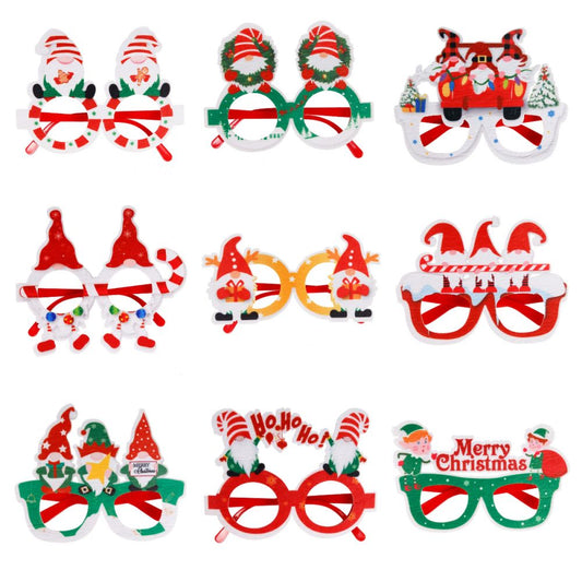 Merry Christmas - Christmas Party Glasses Frame