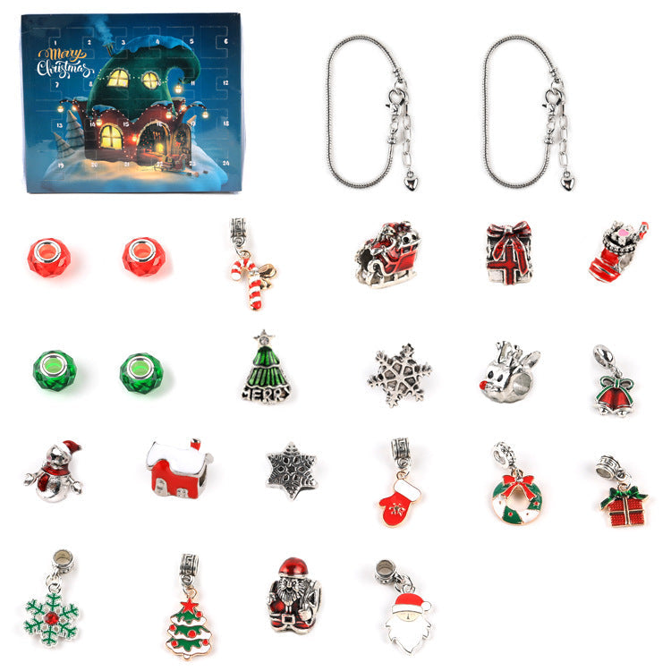 Merry Christmas - Christmas Calendar Countdown Surprise Charm Box