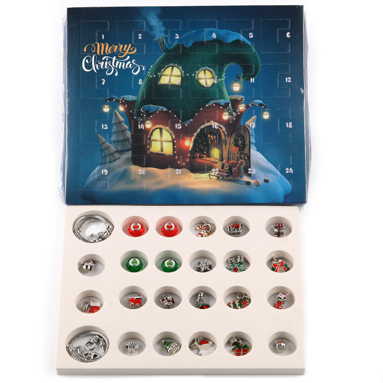 Merry Christmas - Christmas Calendar Countdown Surprise Charm Box