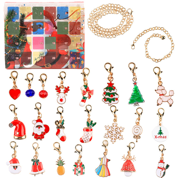 Merry Christmas - Christmas Calendar Countdown Surprise Charm Box