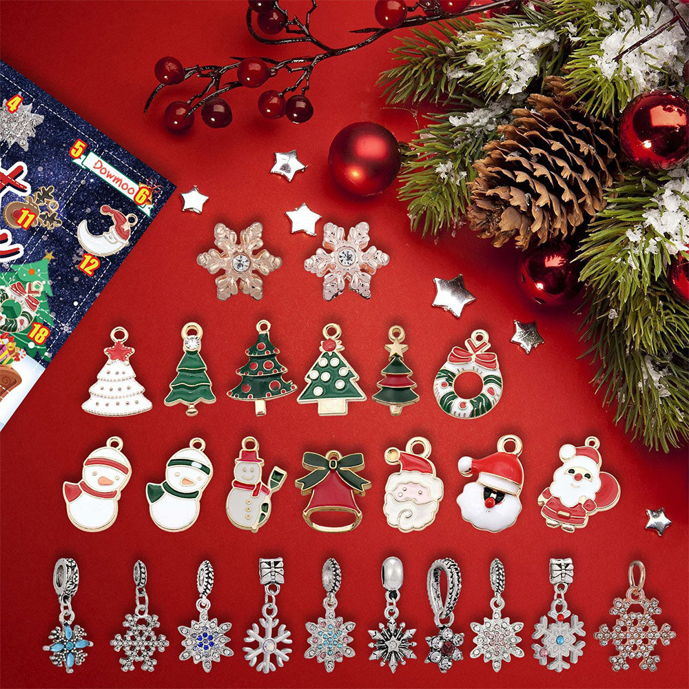 Merry Christmas - Christmas Advent Calendar Surprise Bracelet Box