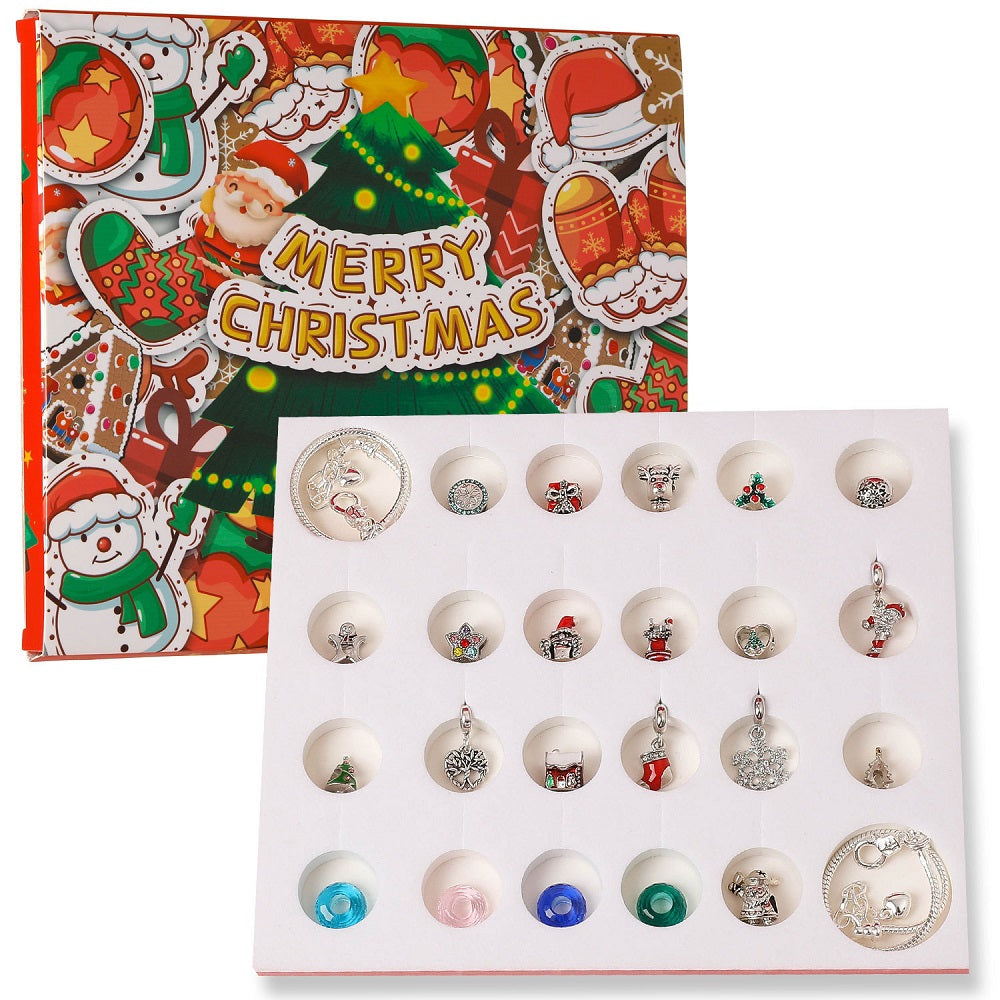 Merry Christmas - Christmas Advent Calendar Surprise Charm Box