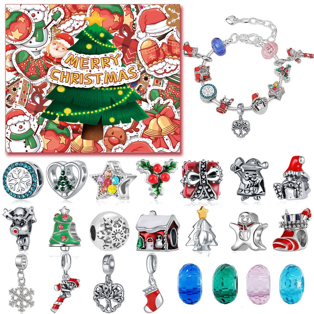 Merry Christmas - Christmas Advent Calendar Surprise Charm Box