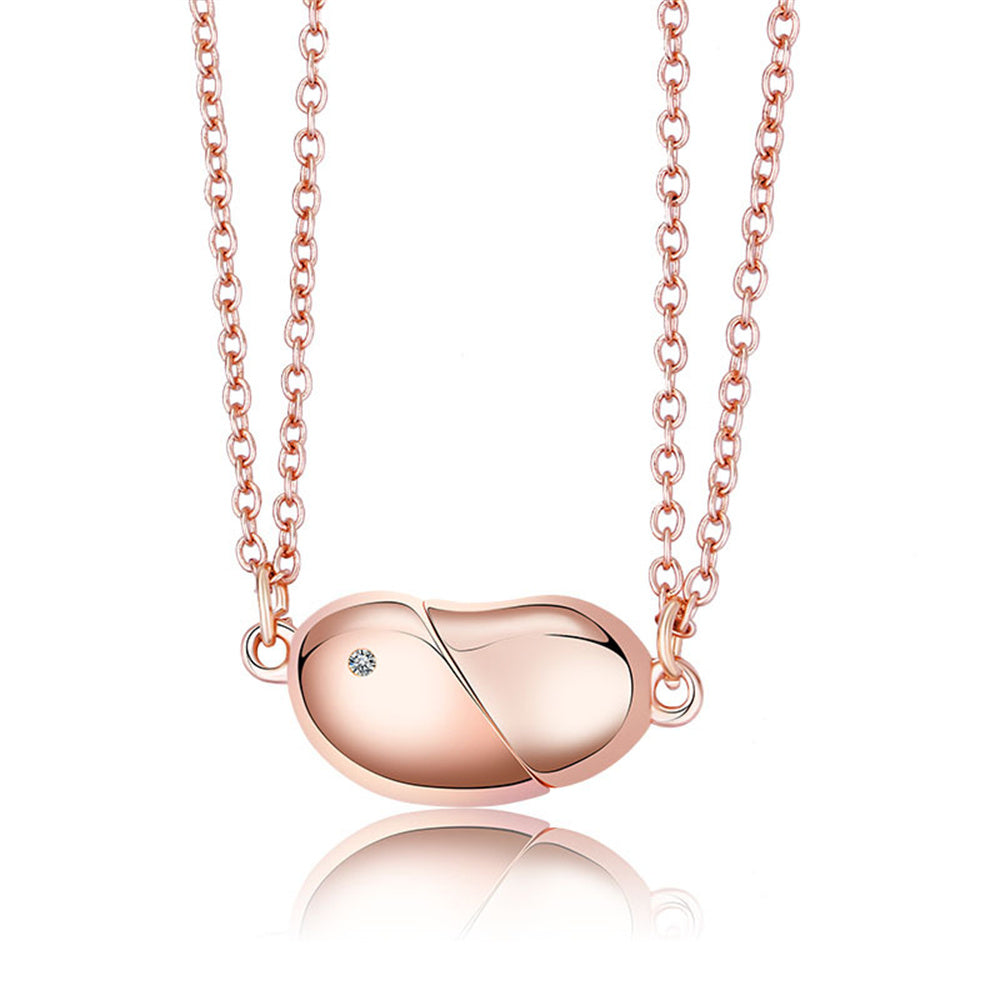 Magnetic Rotating Heart Necklaces - Couple Necklace