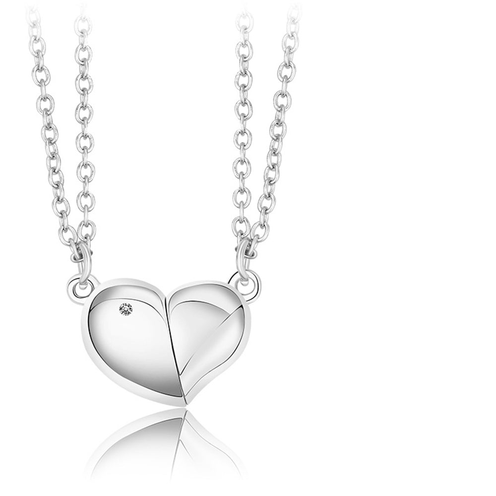 Magnetic Rotating Heart Necklaces - Couple Necklace
