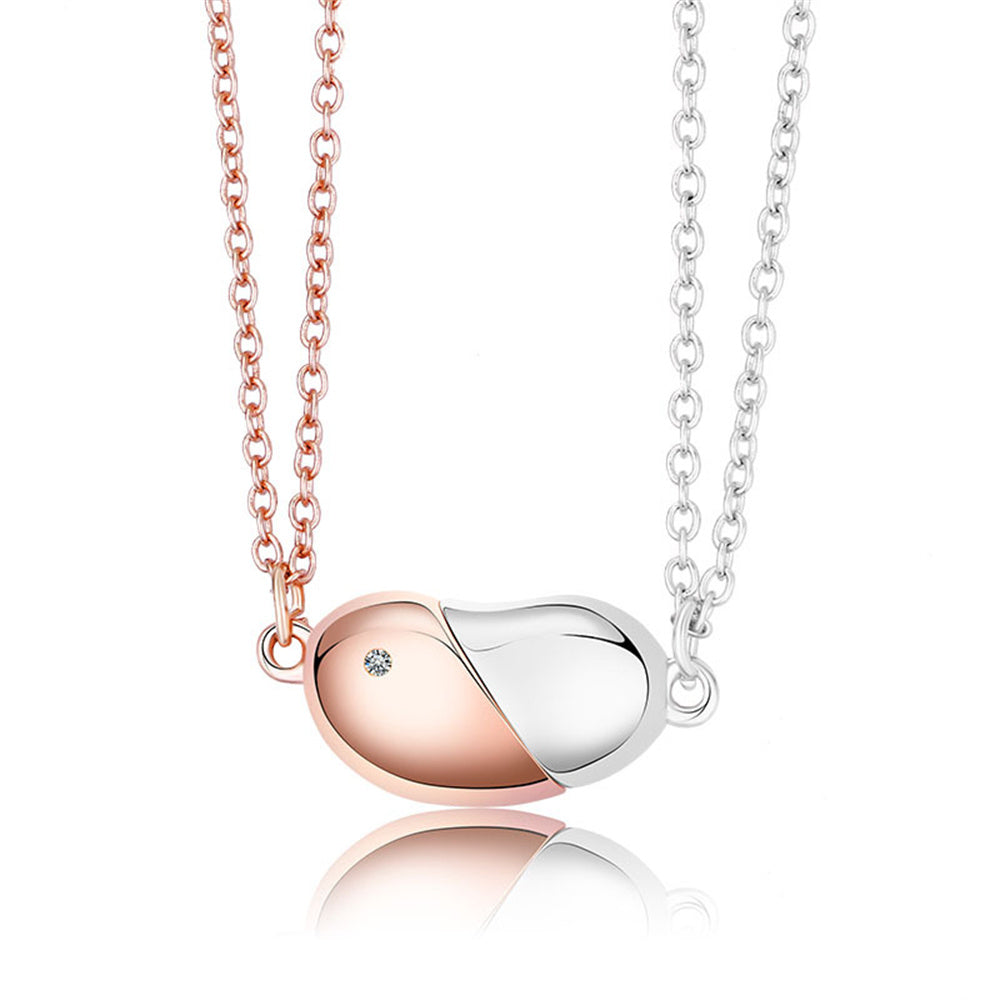 Magnetic Rotating Heart Necklaces - Couple Necklace