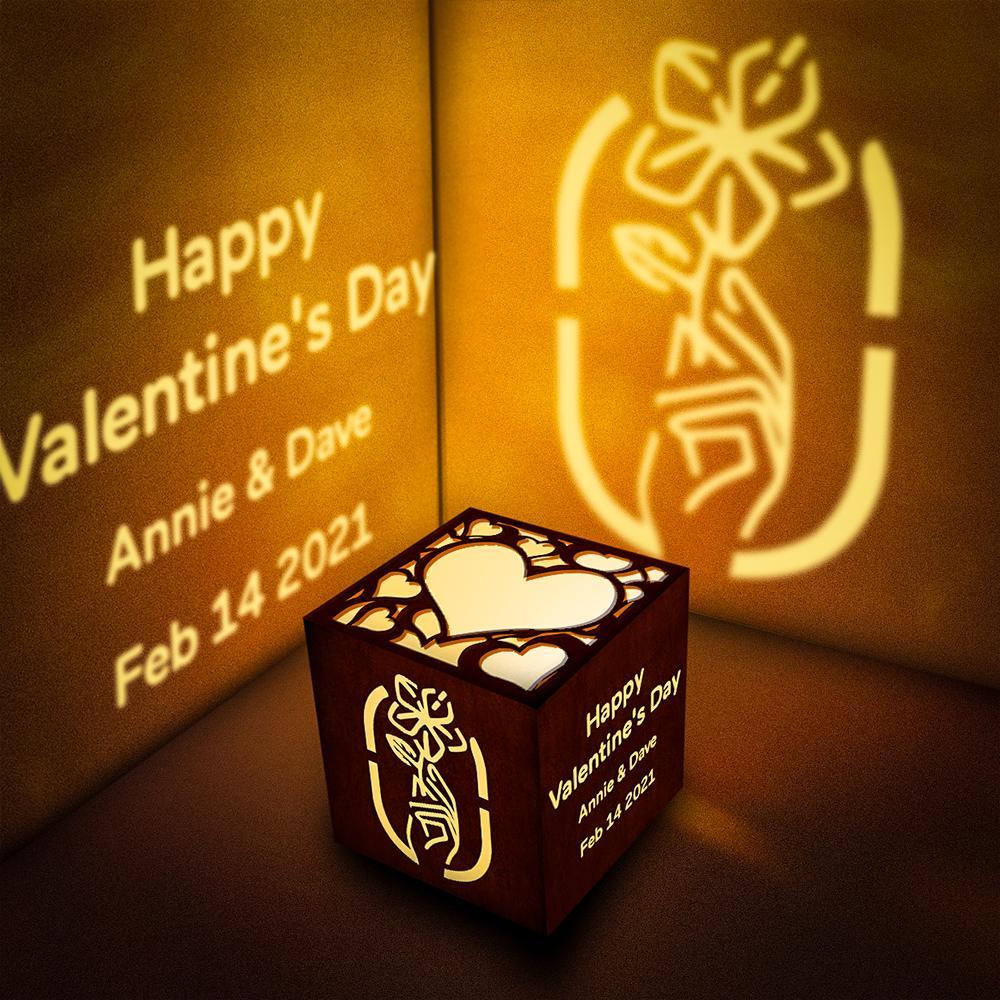 Night Light Projector - gift for husband, wife, boyfriend, girlfriend - Personalized Night Light Projector