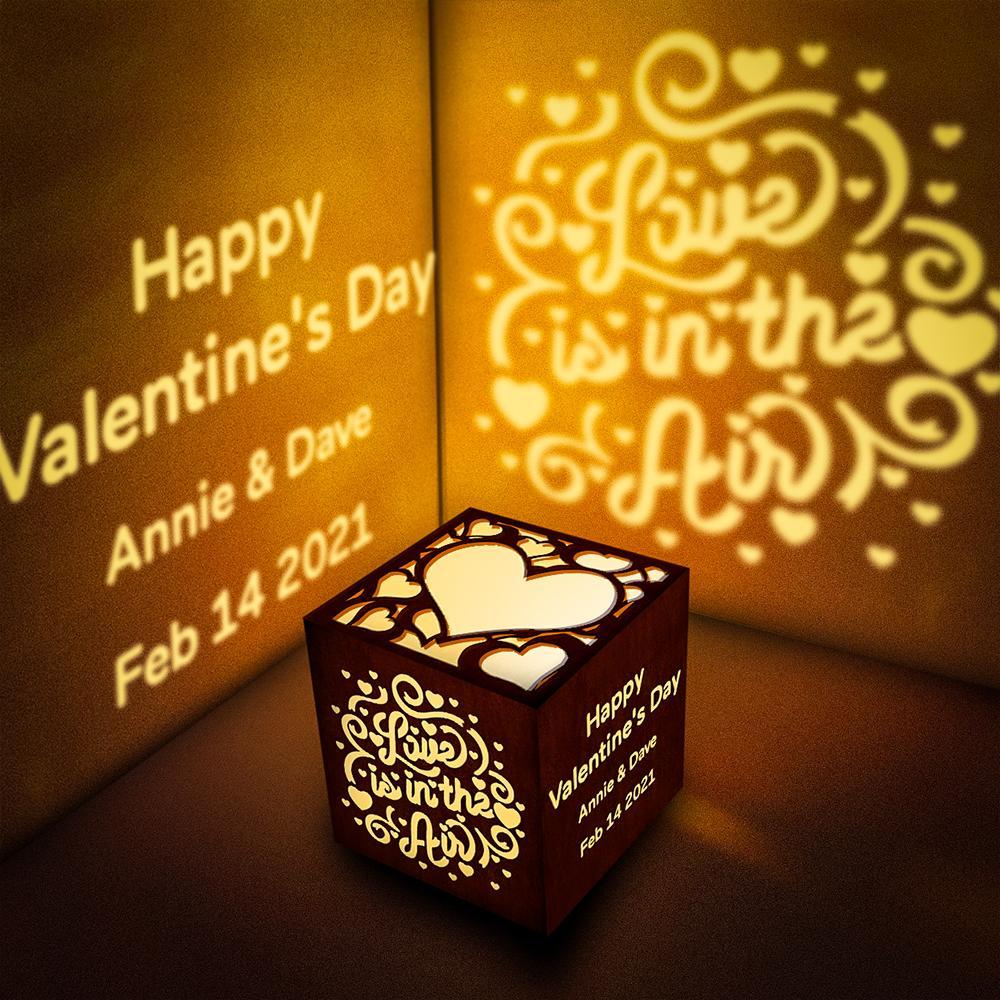 Night Light Projector - gift for husband, wife, boyfriend, girlfriend - Personalized Night Light Projector