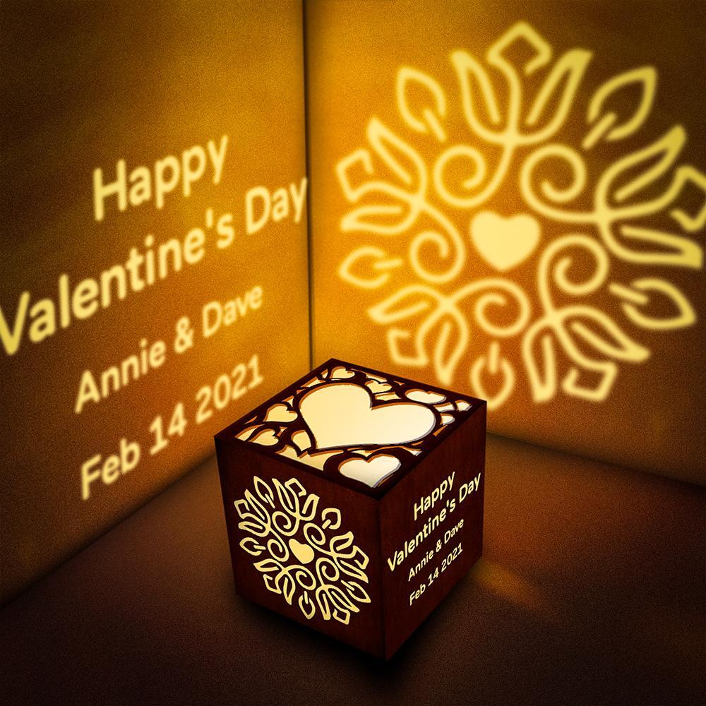 Night Light Projector - gift for husband, wife, boyfriend, girlfriend - Personalized Night Light Projector