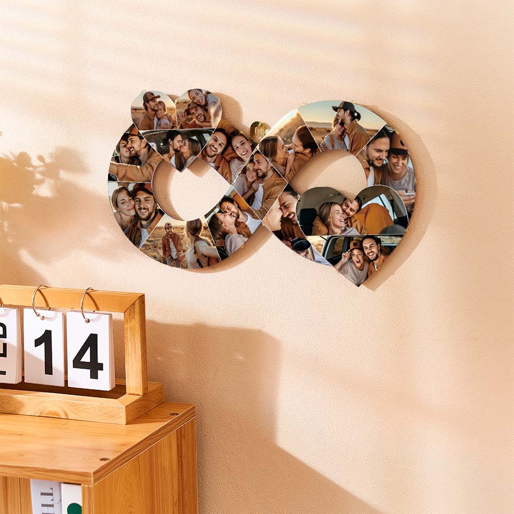 Personalized Couple Photo Infinity Love Lamp
