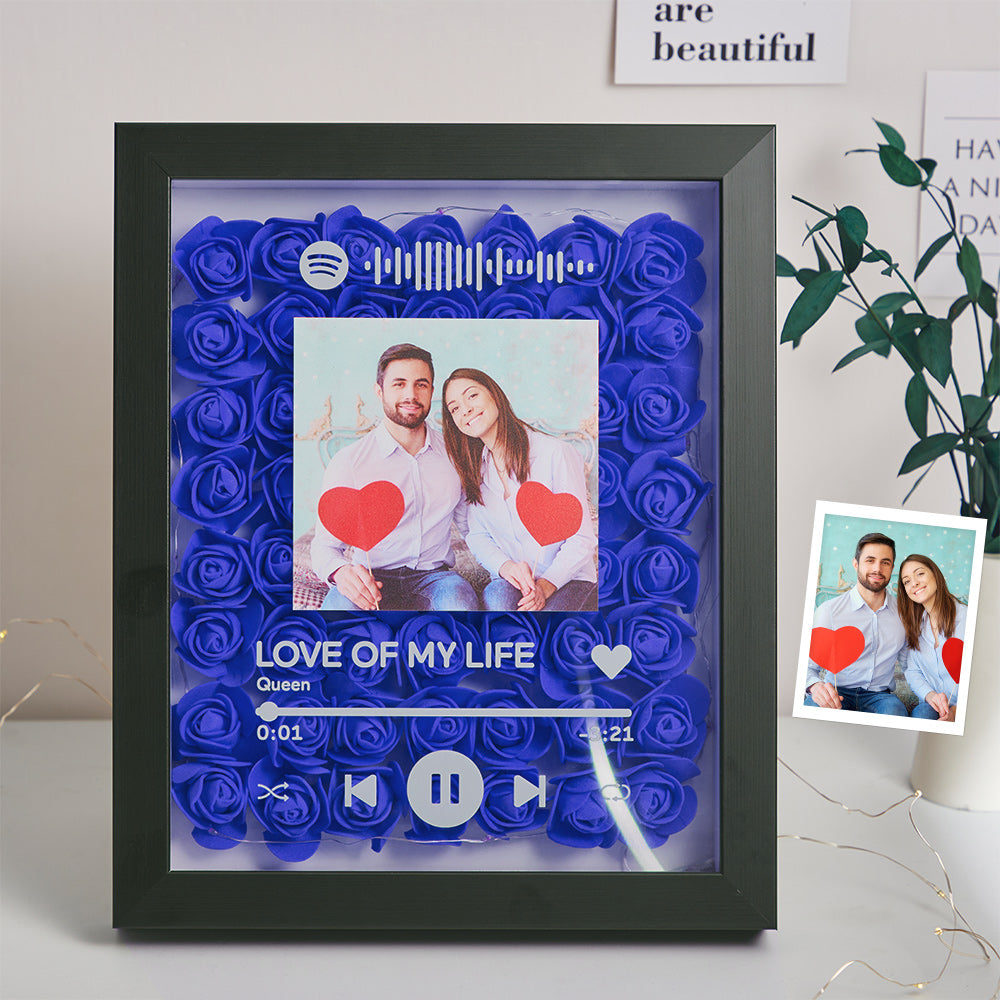 Personalized Couple Scannable Spotify Code Night Lamp