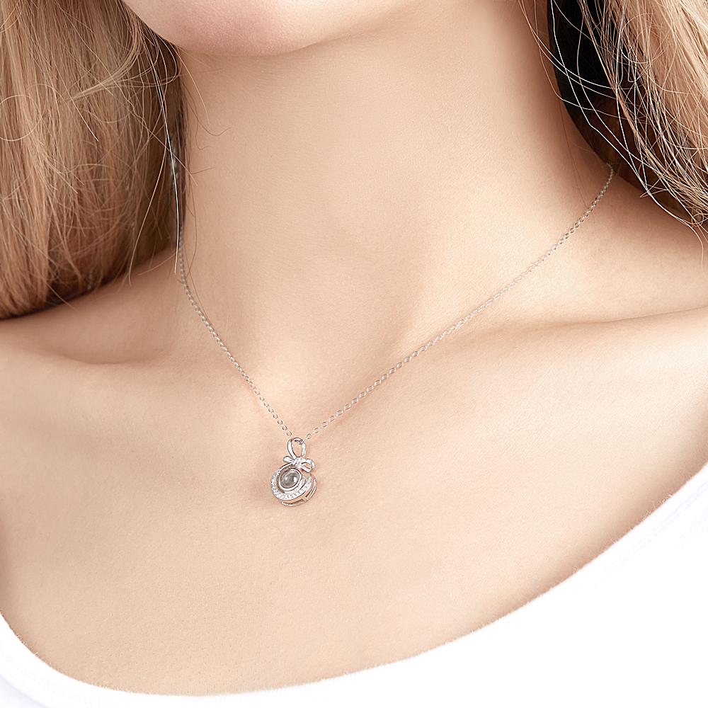 Personalized Unique Design Custom Projection Charm - gift for who lost a loved one