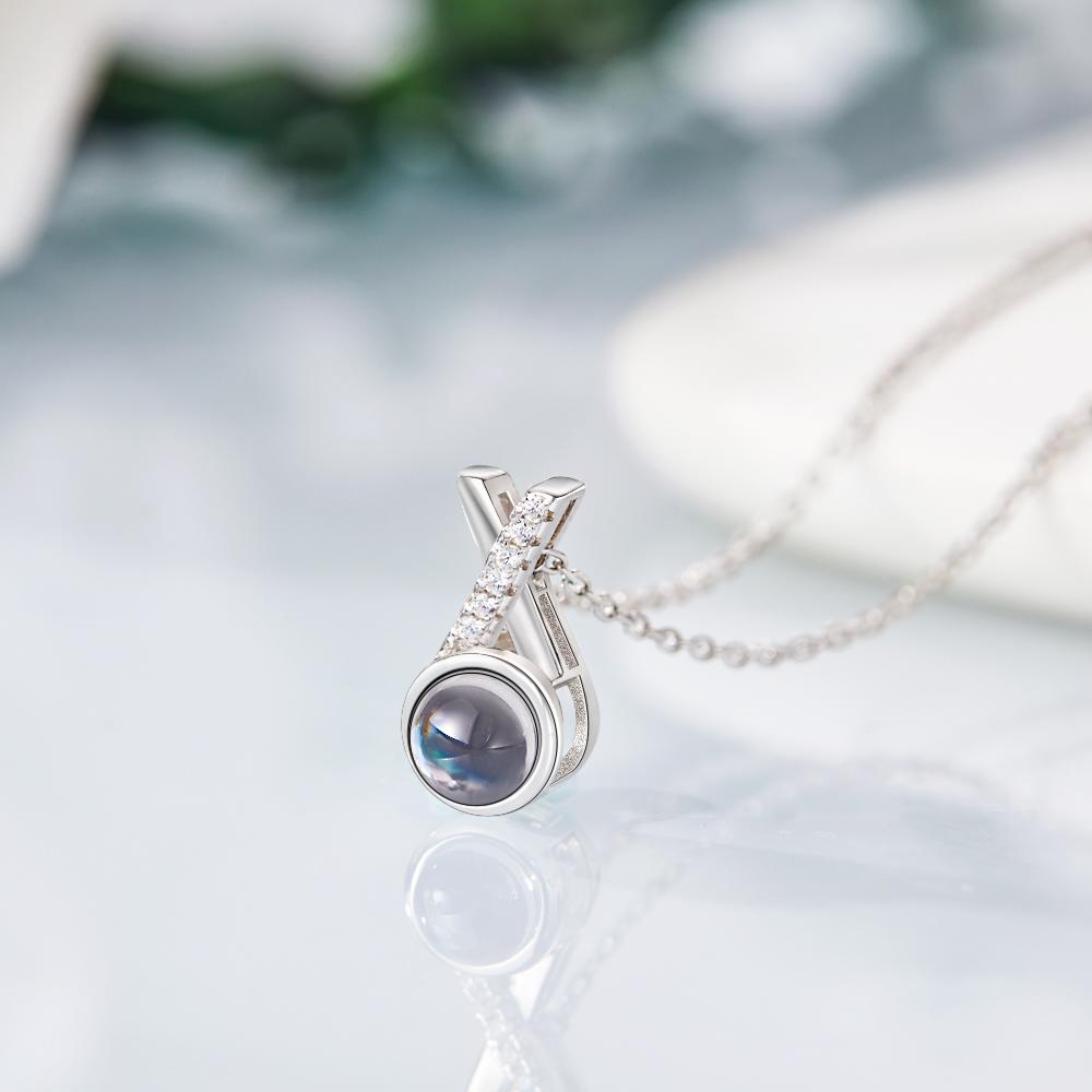Unique Photo Projection Charm - gift for anyone, who lost a loved one - Personalized Unique Photo Projection Charm