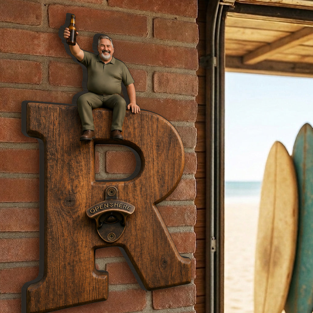 Crack & Cheers - Personalized Beer Wall Bottle Opener