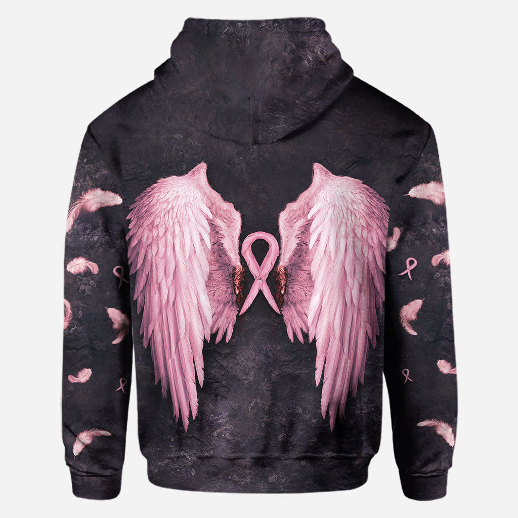 Faith Hope Love Breast Cancer Awareness All Over T-shirt and Hoodie