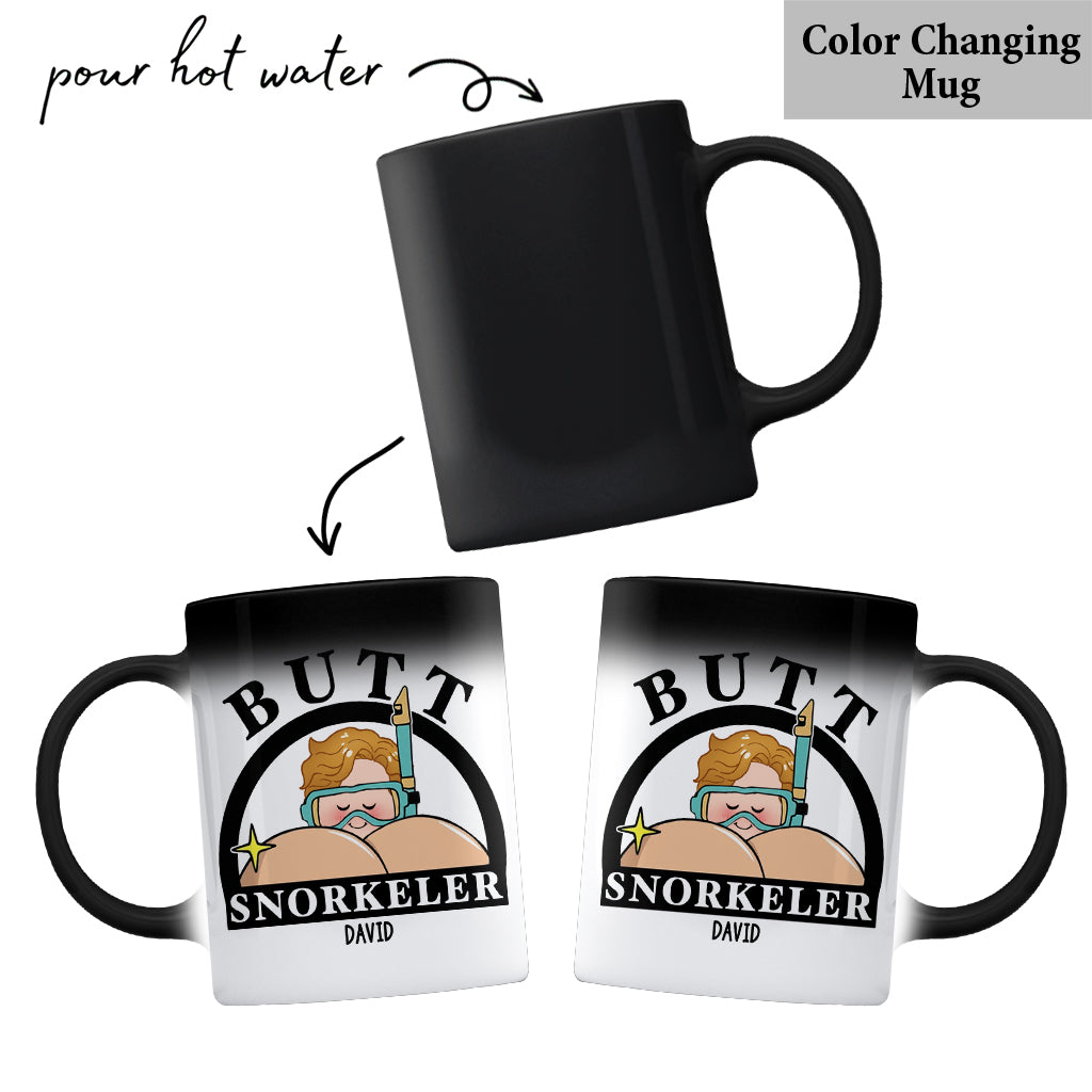 Funny Snorkeler - Personalized Scuba Diving Mug