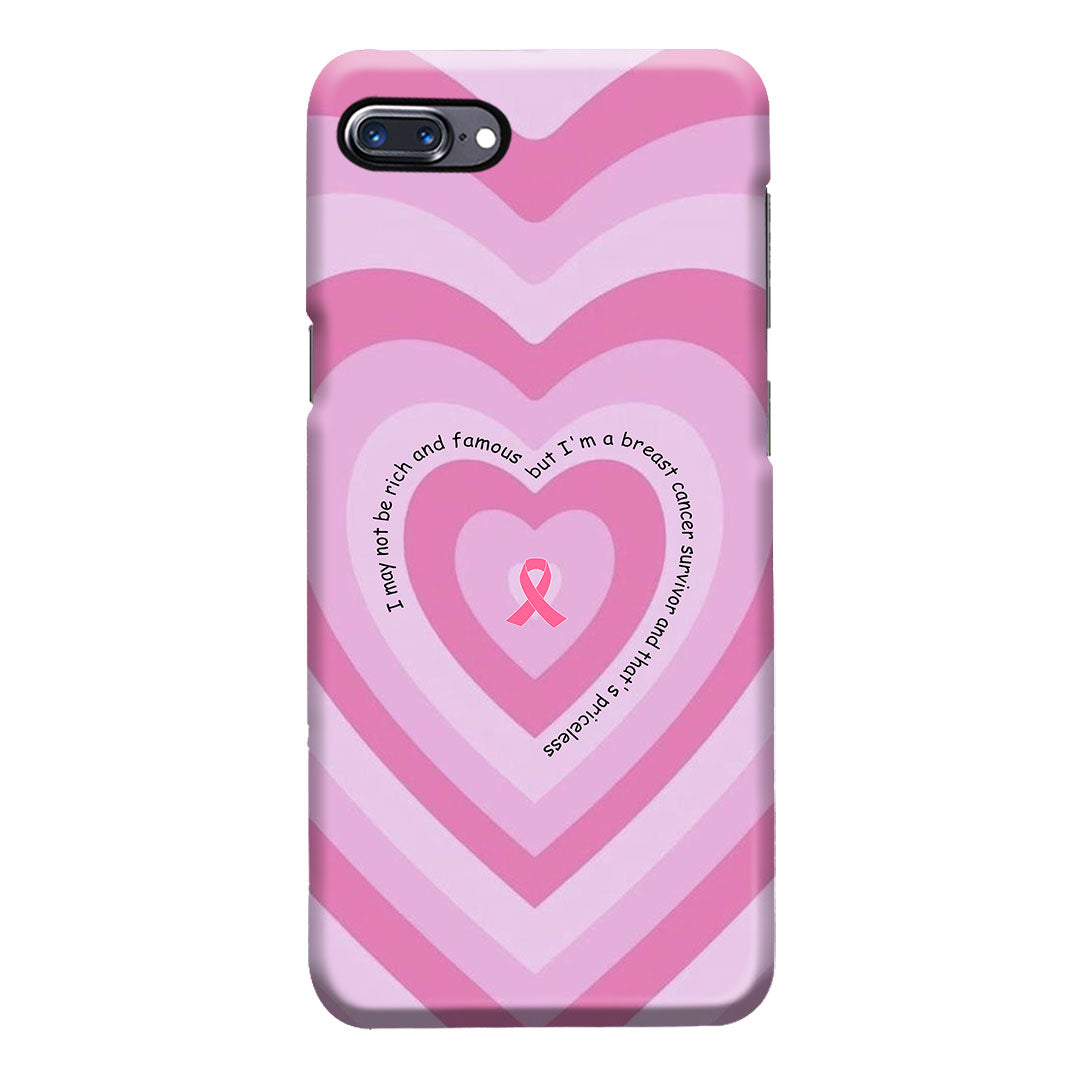 I May Not Be Rich - Breast Cancer Awareness Phone Case