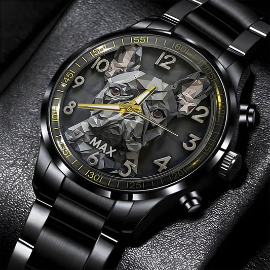 Cool French Bulldog - Personalized French Bulldog Hand Watch