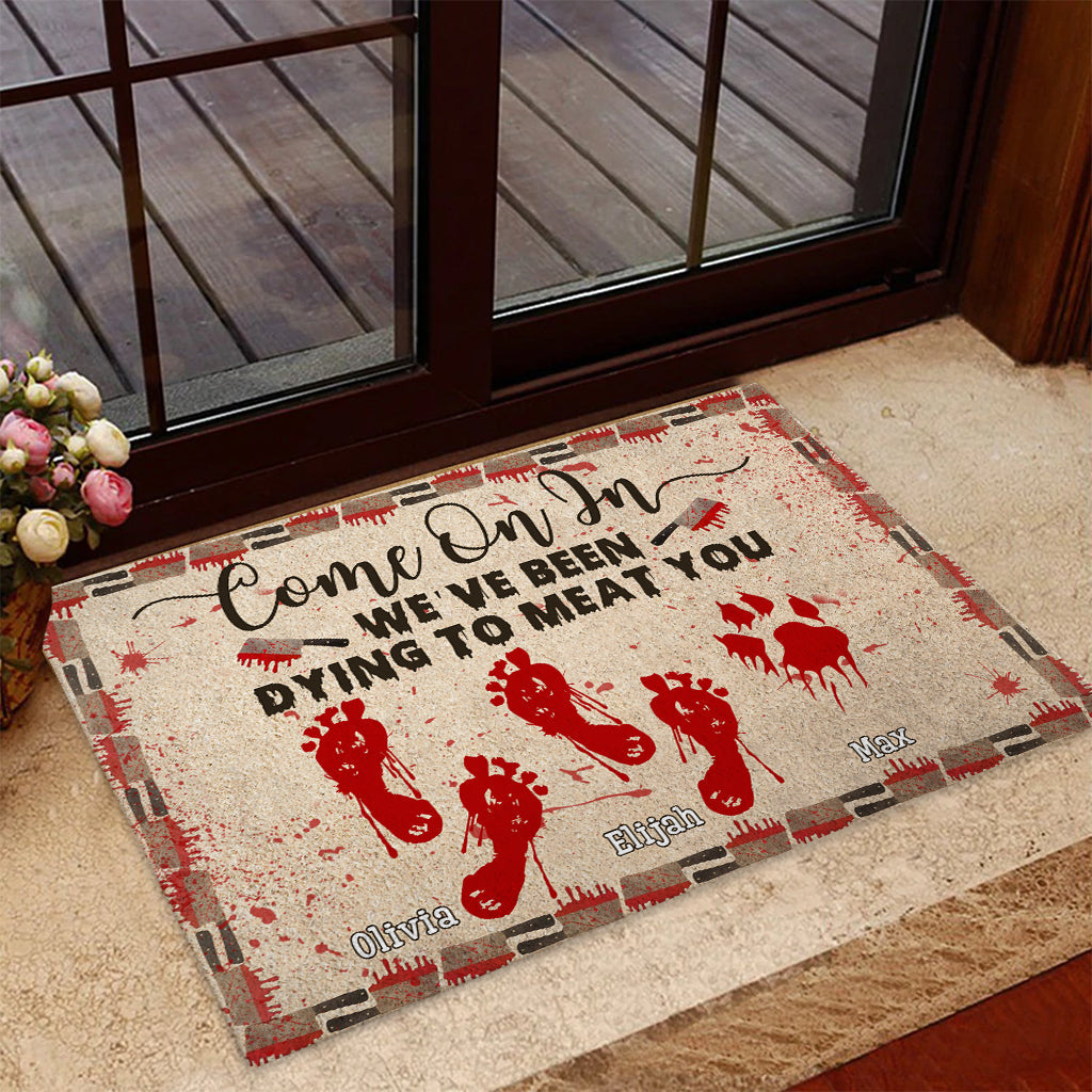 Come On In - Personalized Family Doormat