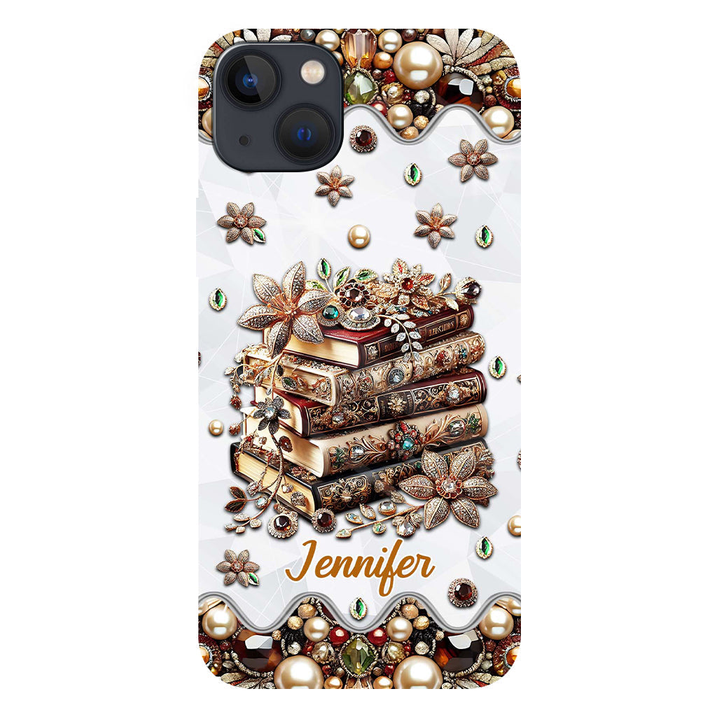 Just A Girl Who Loves Books - Personalized Book Full Print Phone Case