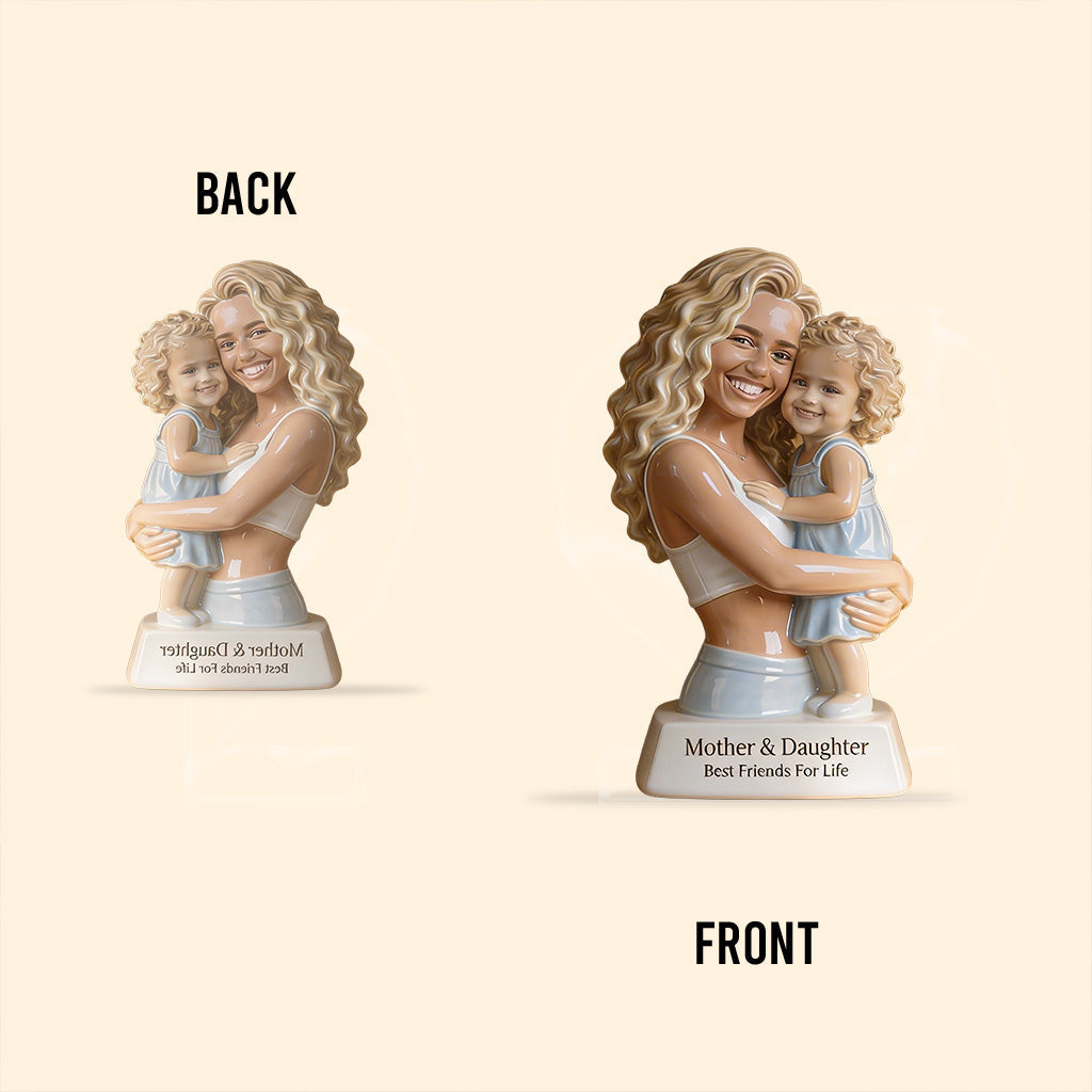 Eternal Bond - Personalized Mother Custom Shaped Acrylic Plaque